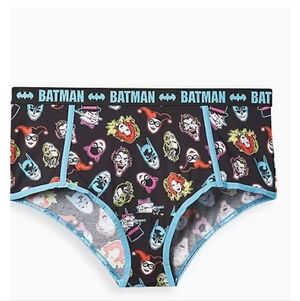 🆕️🃏🦇  BATMAN BRIEF PANTY - COTTON BLACK🦇🃏